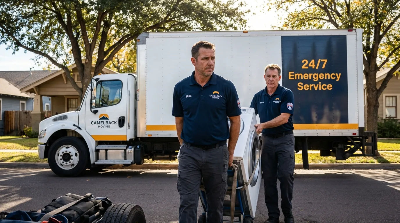 CamelBack Moving crew loading furniture in Carrollton, MS