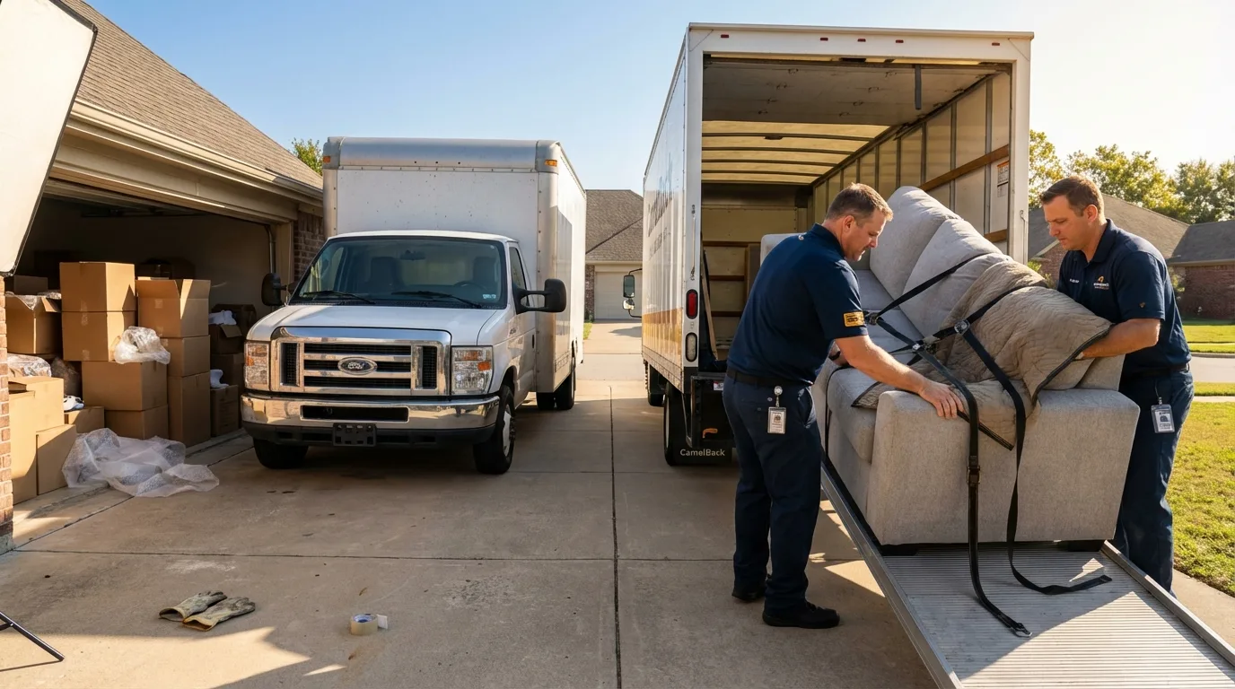 DIY truck vs professional crew comparison in Carrollton